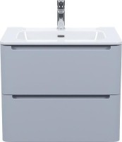 Тумба с раковиной IDDIS Edifice 60 подвесная, светло-серая