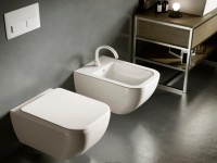 Унитаз подвесной Hatria Bianca Y1X401 с микролифтом