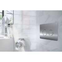 Кнопка смыва Azario AZ-8200-0084/AZ-P57-0120 хром глянцевый