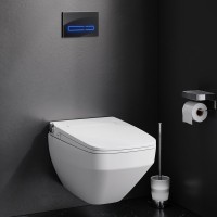 Умный унитаз подвесной AM.PM Inspire V2.0 CCC50A1700SC безободковый с биде