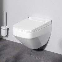 Умный унитаз подвесной AM.PM Inspire V2.0 CCC50A1700SC безободковый с биде