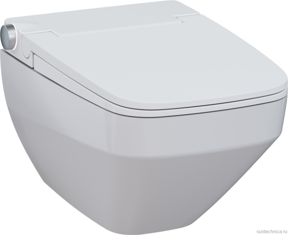 Умный унитаз подвесной AM.PM Inspire V2.0 CCC50A1700SC безободковый с биде
