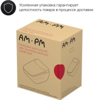 Умный унитаз подвесной AM.PM Inspire V2.0 CCC50A1700SC безободковый с биде