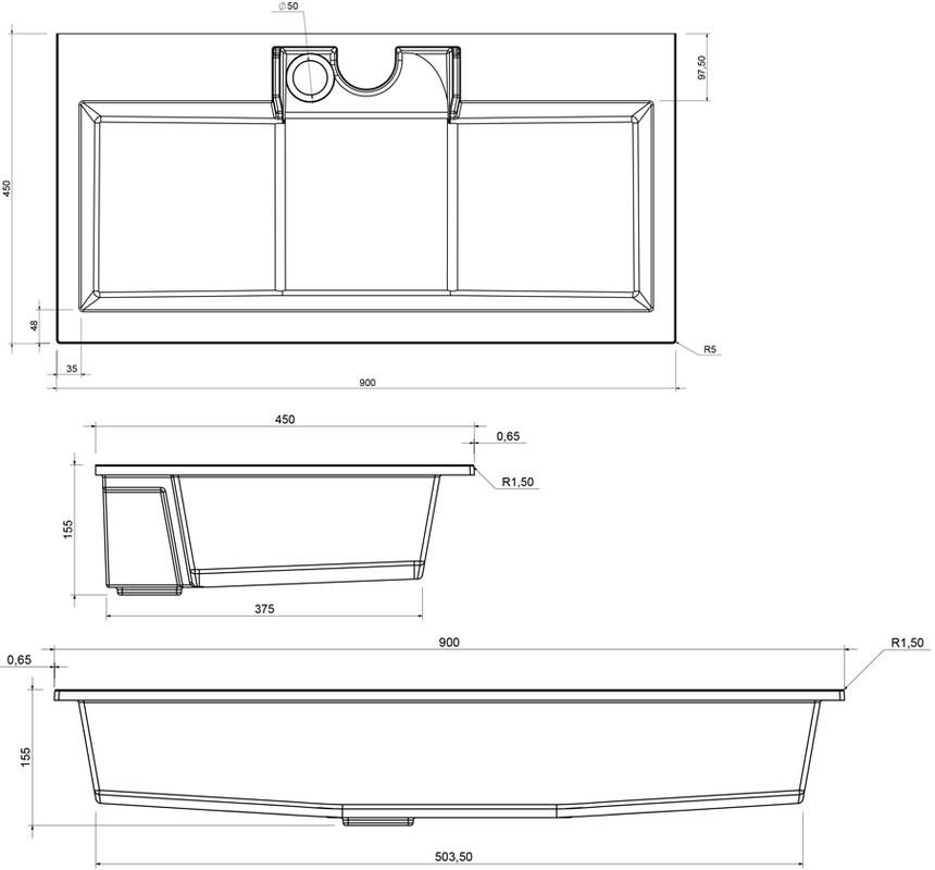 Мебель для ванной комнаты Aquanet Джейн 90 подвесная, мисти грин