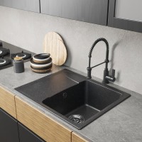 Мойка кухонная Mixline ML-GM26 черная