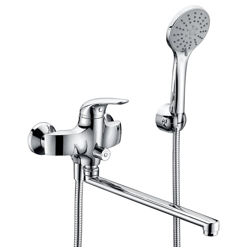 Смеситель с длинным изливом для ванны Wasserkraft Rossel 2802L