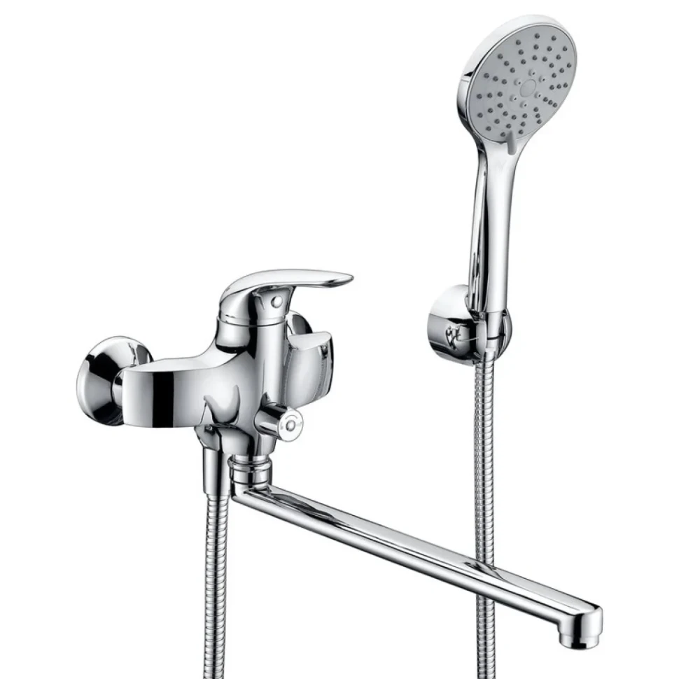 Смеситель с длинным изливом для ванны Wasserkraft Rossel 2802L