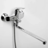 Смеситель с длинным изливом для ванны Wasserkraft Rossel 2802L