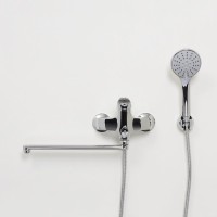 Смеситель с длинным изливом для ванны Wasserkraft Rossel 2802L Смеситель с длинным изливом для ванны Wasserkraft Rossel 2802L