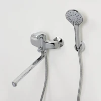 Смеситель с длинным изливом для ванны Wasserkraft Rossel 2802L