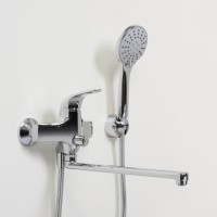 Смеситель с длинным изливом для ванны Wasserkraft Rossel 2802L Смеситель с длинным изливом для ванны Wasserkraft Rossel 2802L