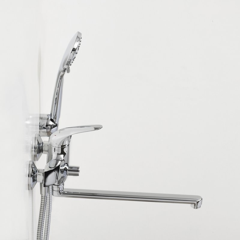 Смеситель с длинным изливом для ванны Wasserkraft Rossel 2802L