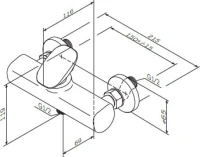 Смеситель для душа AM.PM Spirit V2.0 F70A20000
