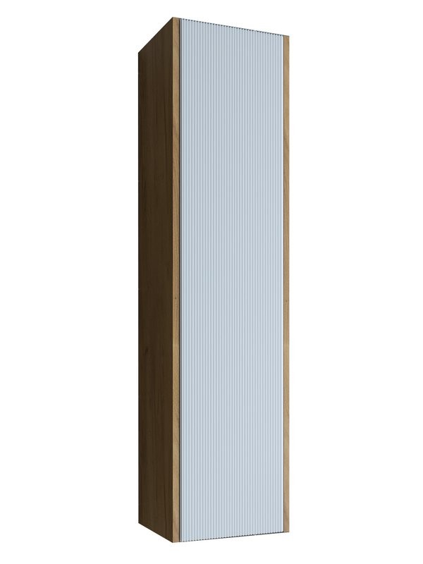 Шкаф-пенал для ванной Sanflor Диана ДКЗ белый