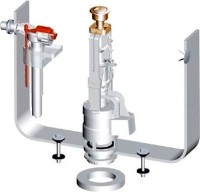 Унитаз-компакт напольный ArtCeram Hermitage HEV008 с микролифтом, фурнитура бронза