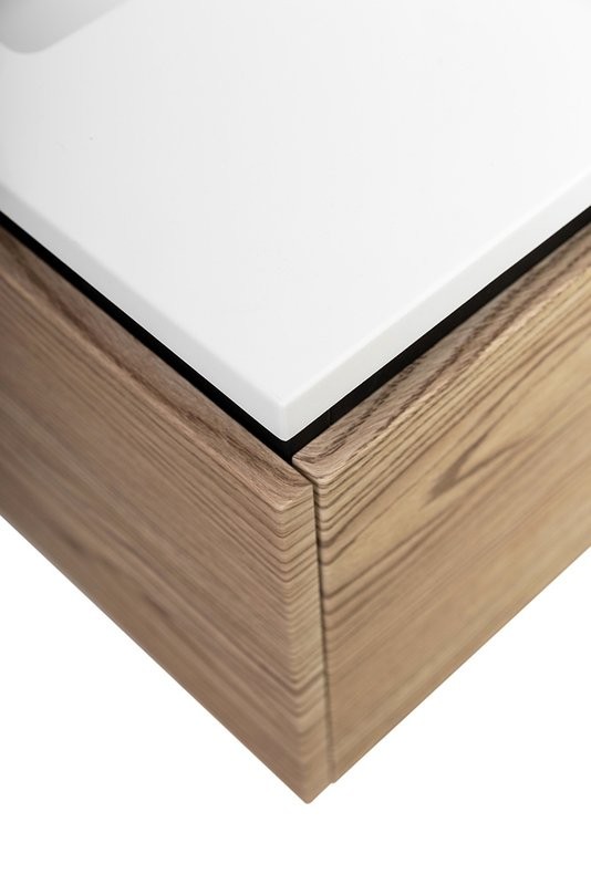 Мебель для ванной комнаты Cezares Slider 100 подвесная, 1 ящик, дуб тангент