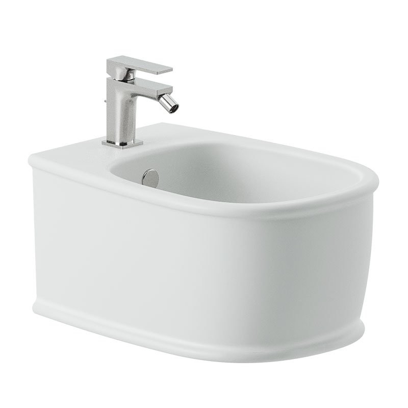 Биде подвесное ArtCeram Atelier ATB001 05 00 белый матовый