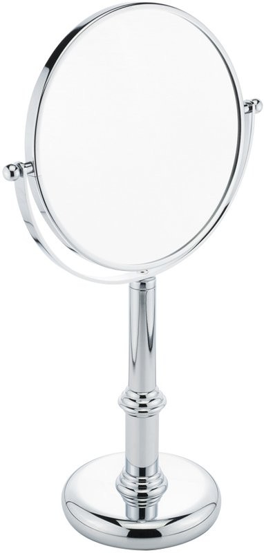 Косметическое зеркало Migliore 21978 без подсветки, двухстороннее, поворотное, хром
