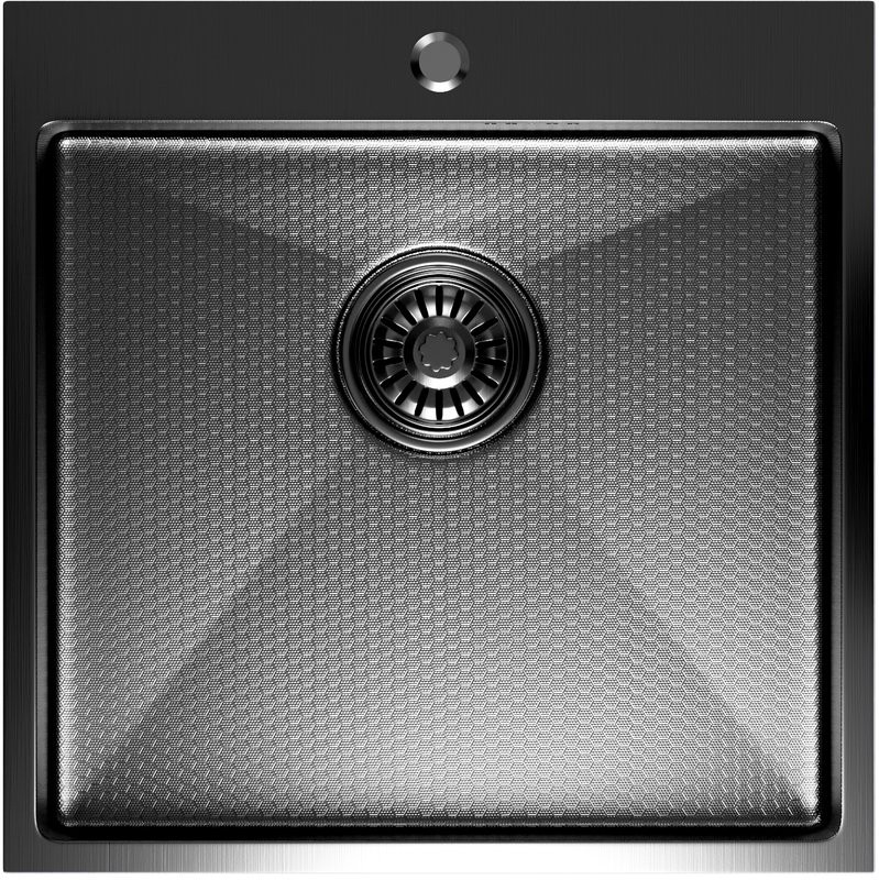 Мойка кухонная Mixline Pro 552931 черный графит