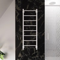 Полотенцесушитель электрический Grota Simple K RAL9016 EL 43х120, матовый белый