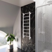 Полотенцесушитель электрический Grota Simple K RAL9016 EL 43х120, матовый белый