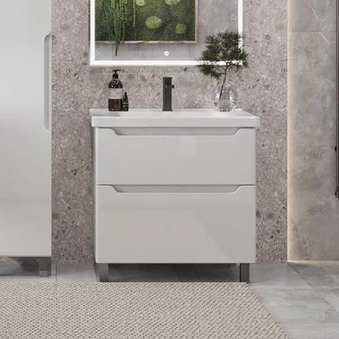 Тумба под раковину SanStar Lanciano 60 напольная, белая