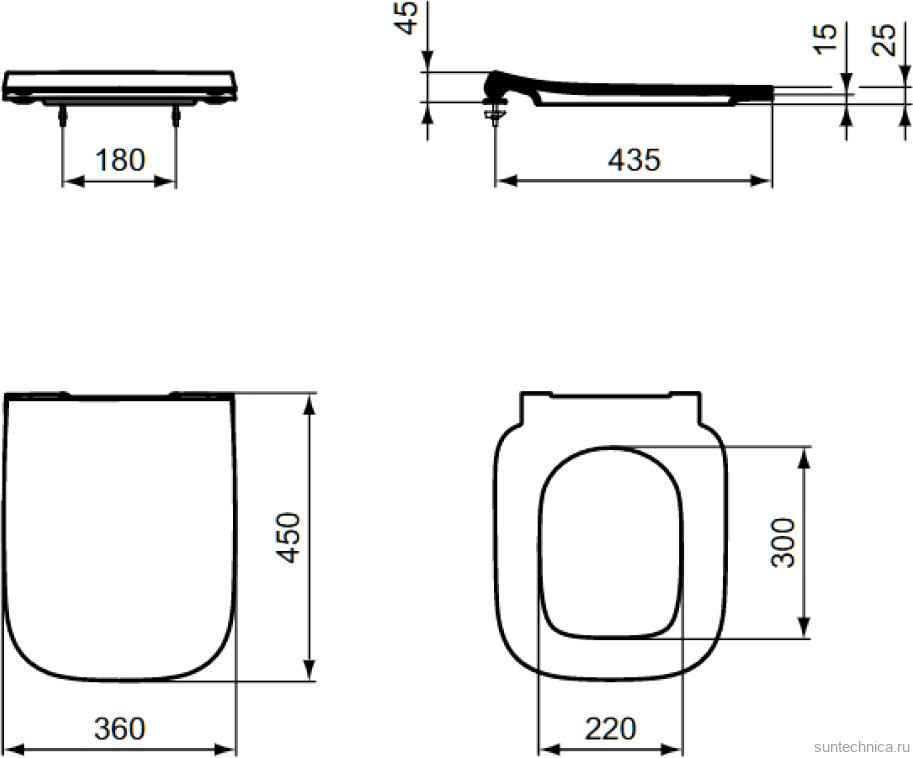 Унитаз подвесной Ideal Standard I Life B T534701, с микролифтом