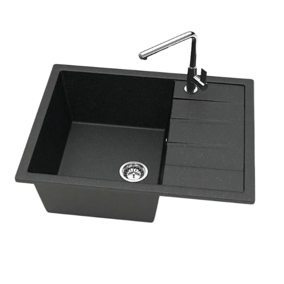 Кухонная мойка Maretti Китчен MR645-BL, черный