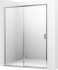 Душевая дверь в нишу Ambassador Forsa 17021119AX 130 см, профиль хром, стекло прозрачное