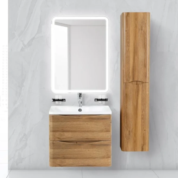 Мебель для ванной комнаты BelBagno Acqua 70 подвесная, rovere rustico