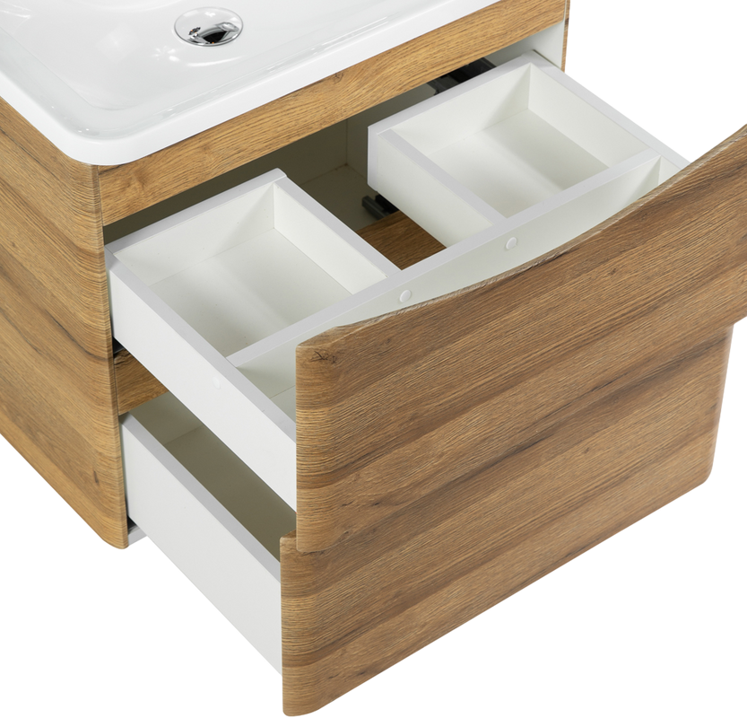 Мебель для ванной комнаты BelBagno Acqua 70 подвесная, rovere rustico
