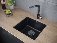 Смеситель для кухни Paulmark Kassel Ka214311-BLM черный
