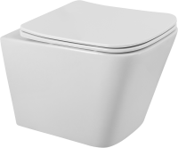 Унитаз подвесной BelBagno Ardente-R BB520CH-TOR безободковый, крышка BB3103/3106SC с микролифтом