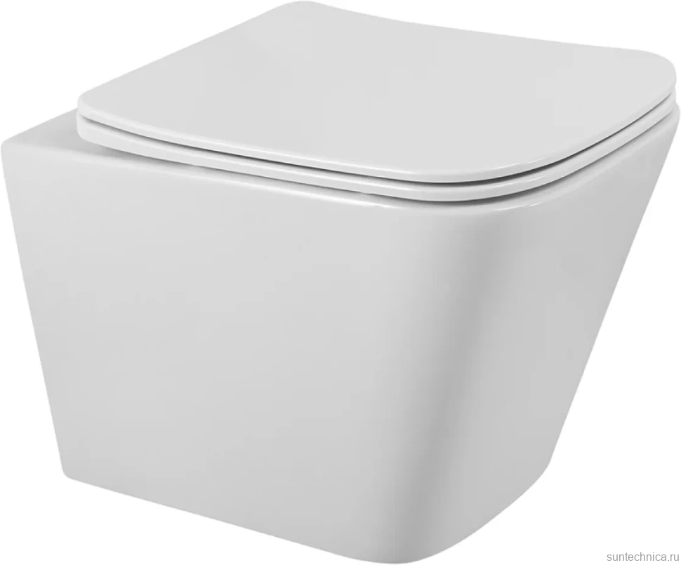 Унитаз подвесной BelBagno Ardente-R BB520CH-TOR безободковый, крышка BB3103/3106SC с микролифтом