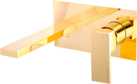 Смеситель для раковины Migliore Kvant Gold 25396 С ВНУТРЕННЕЙ ЧАСТЬЮ