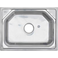 Мойка кухонная Melana 6045 0,8/210 серебристая