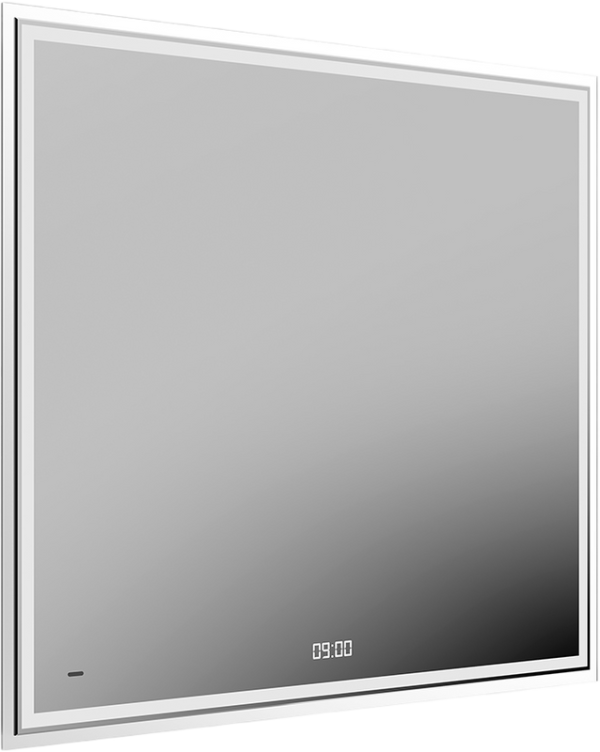 Зеркало KERAMA MARAZZI Tecno 90 белое, с подсветкой