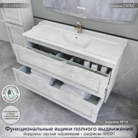 Тумба с раковиной Caprigo Wales 120 белый клен Тумба с раковиной Caprigo Wales 120 белый клен
