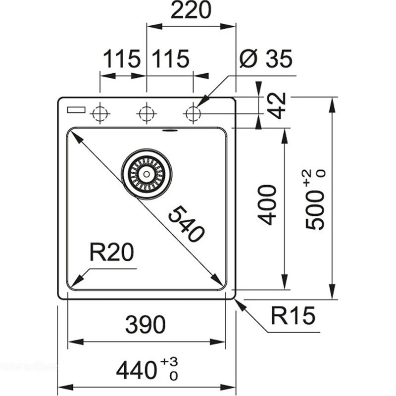 Мойка кухонная Franke Maris MRG 610-39 FTL снежно-белая