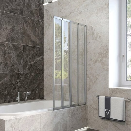 Шторка на ванну Veconi Palau PL-74R 90 см