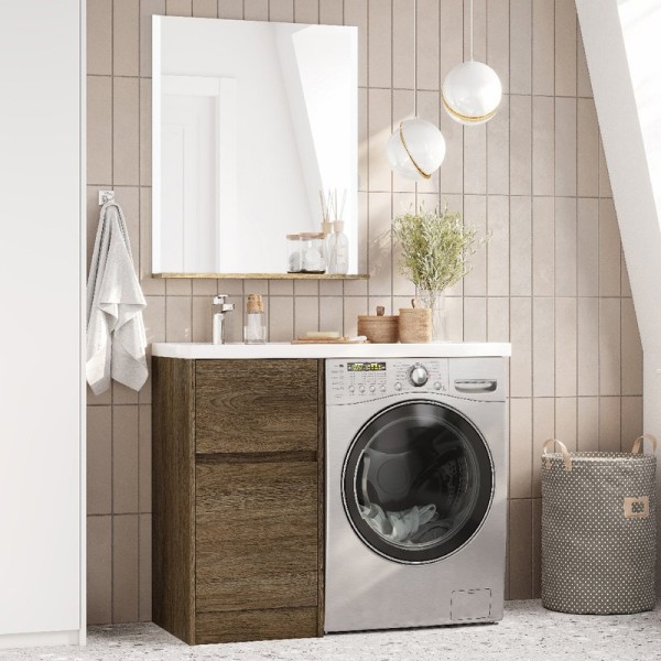 Мебель для ванной комнаты AQUATON Лондри 40 L, дуб кантри