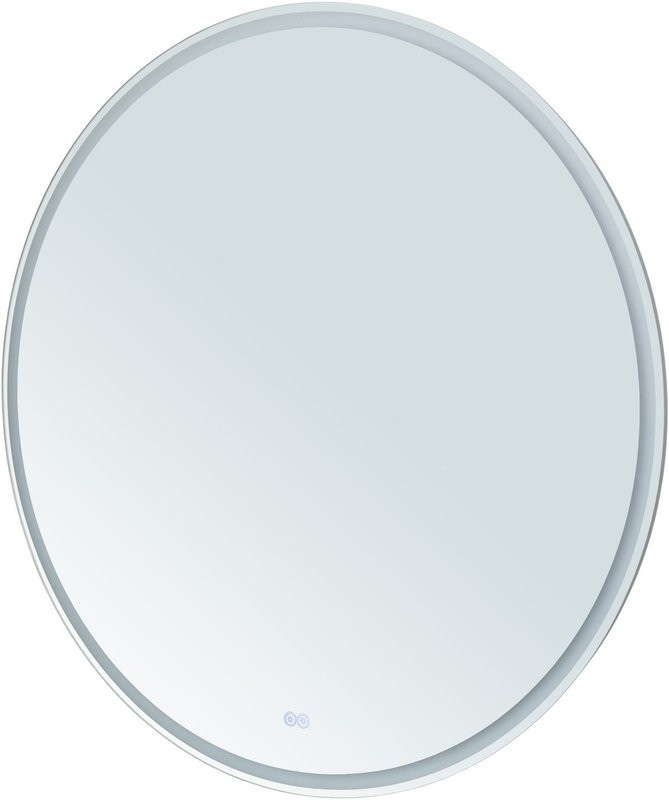 Зеркало круглое Aquanet Арт D 800 LED RGB с подсветкой, белое