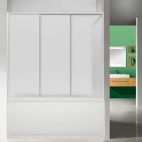 Шторка на ванну Bas Верона Бриз, Верона, Ибица 3 ств., пластик