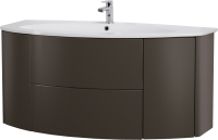 Мебель для ванной комнаты Cezares Eden 120 grigio talpa opaco, раковина 50178