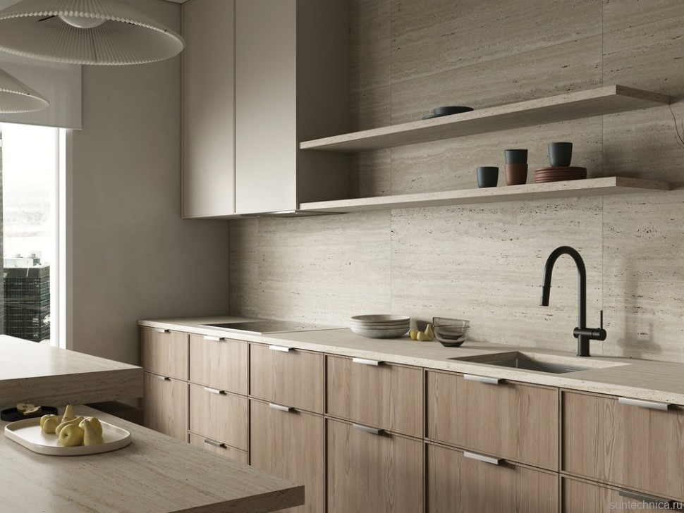 Смеситель для кухни Cersanit Браско (Brasko) 68225 матовый черный