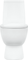 Унитаз-компакт напольный Sanita luxe Infinity RML Slim безободковый, с микролифтом, белый