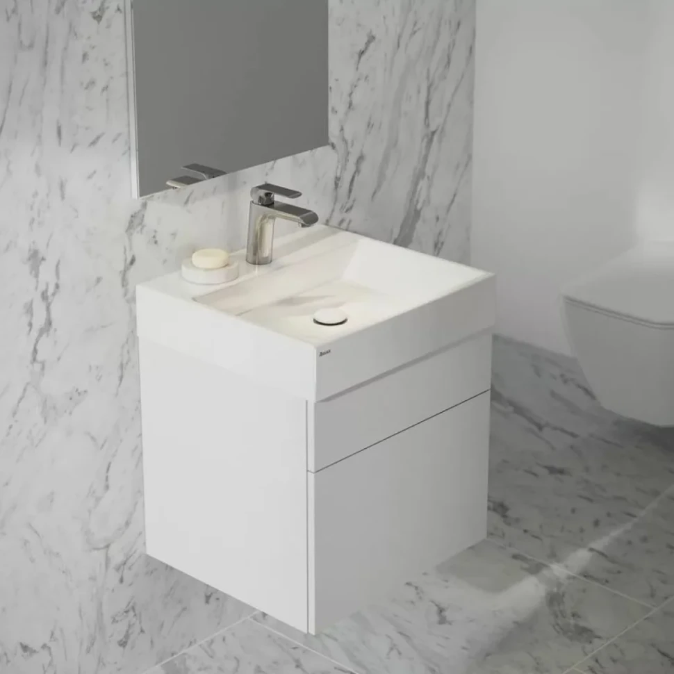 Смеситель для раковины Ravak Flat X070117 нержавеющая сталь