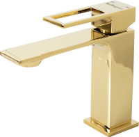 Смеситель для раковины BelBagno Luce LUC-LVM-ORO