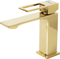 Смеситель для раковины BelBagno Luce LUC-LVM-ORO Смеситель для раковины BelBagno Luce LUC-LVM-ORO