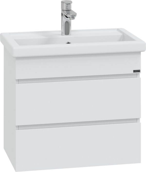 Тумба под раковину СаНта Марс 60 подвесная, с ящиками